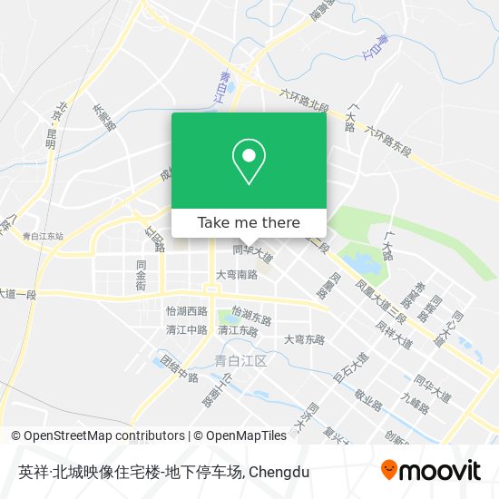 英祥·北城映像住宅楼-地下停车场 map
