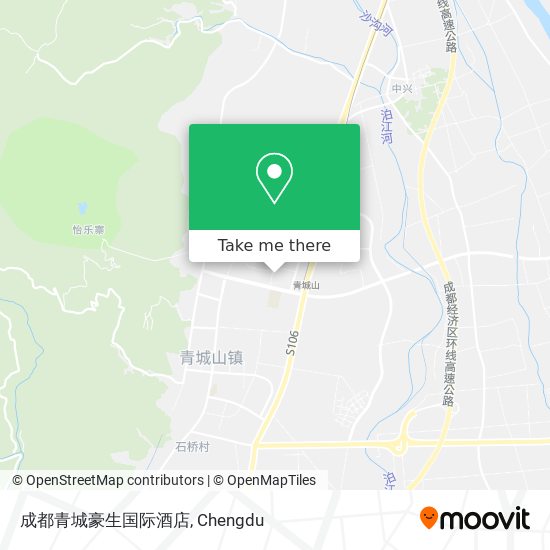 成都青城豪生国际酒店 map