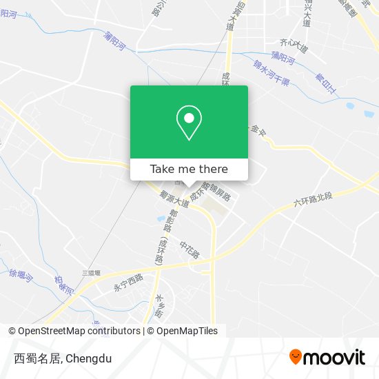 西蜀名居 map