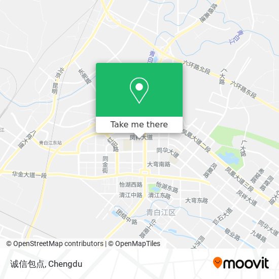 诚信包点 map