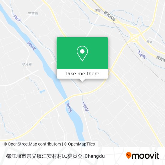 都江堰市崇义镇江安村村民委员会 map
