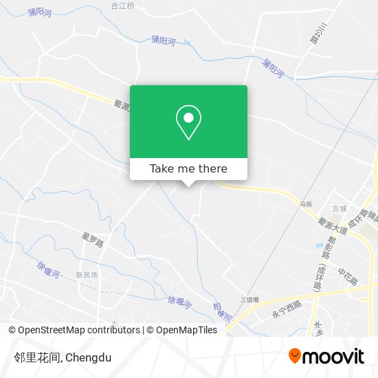 邻里花间 map
