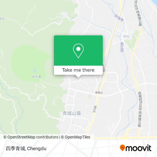 四季青城 map