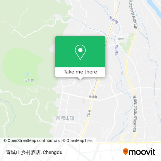 青城山乡村酒店 map