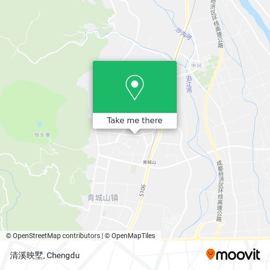 清溪映墅 map