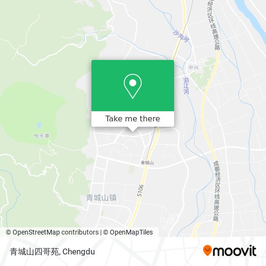 青城山四哥苑 map