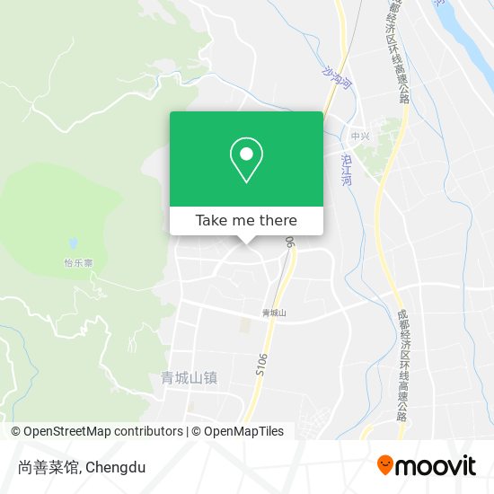 尚善菜馆 map