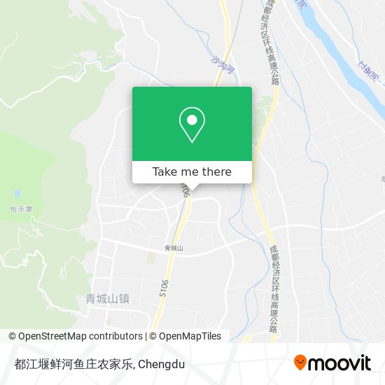 都江堰鲜河鱼庄农家乐 map
