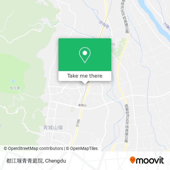 都江堰青青庭院 map