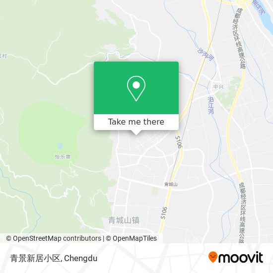 青景新居小区 map