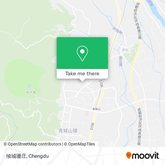 倾城珊庄 map
