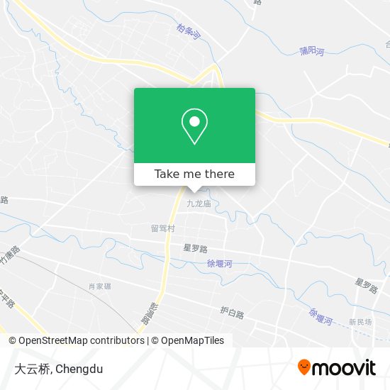大云桥 map