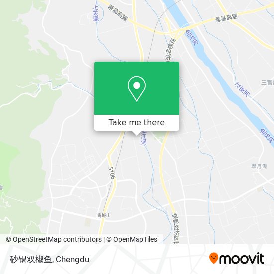 砂锅双椒鱼 map