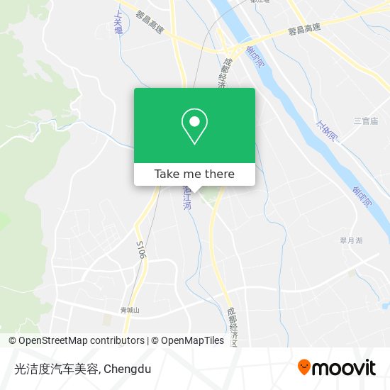 光洁度汽车美容 map