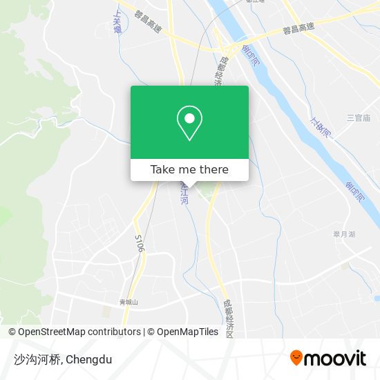 沙沟河桥 map