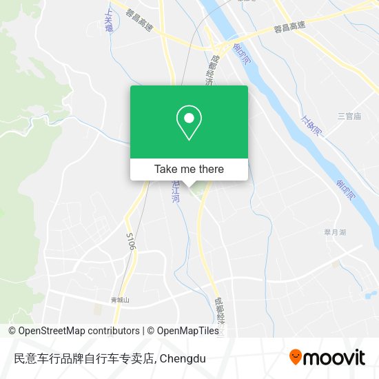 民意车行品牌自行车专卖店 map
