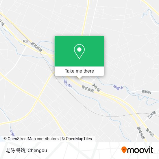 老陈餐馆 map