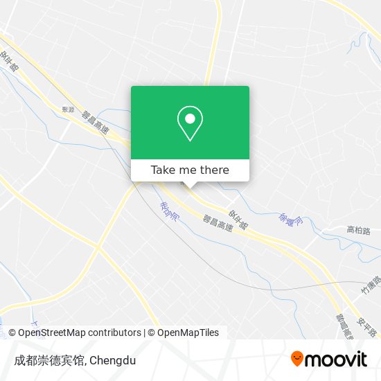成都崇德宾馆 map
