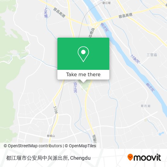 都江堰市公安局中兴派出所 map