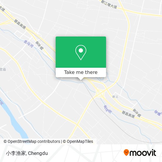 小李渔家 map