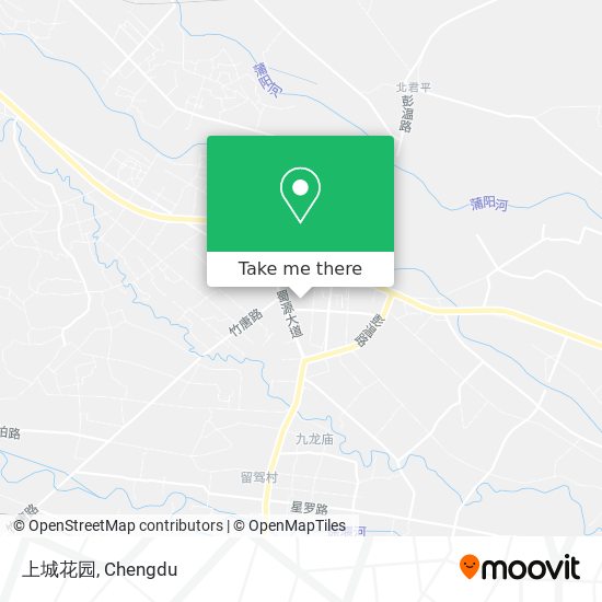 上城花园 map