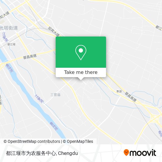 都江堰市为农服务中心 map