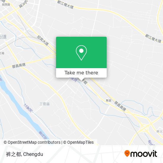 裤之都 map
