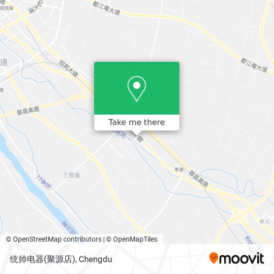 统帅电器(聚源店) map