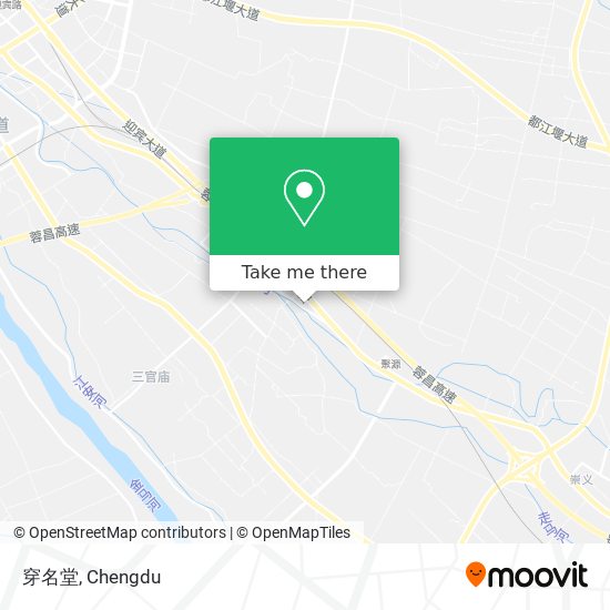 穿名堂 map