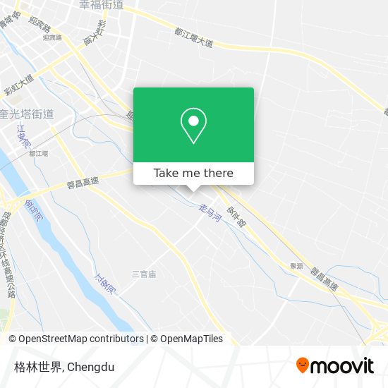 格林世界 map
