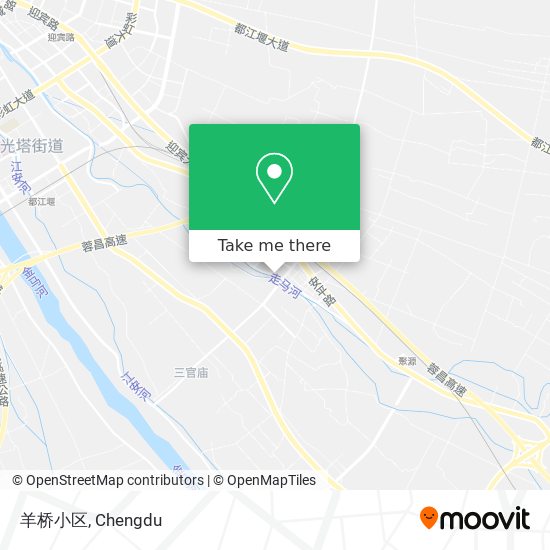 羊桥小区 map