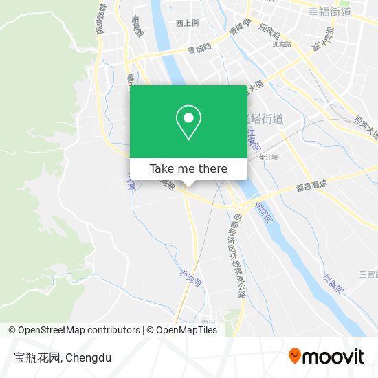 宝瓶花园 map