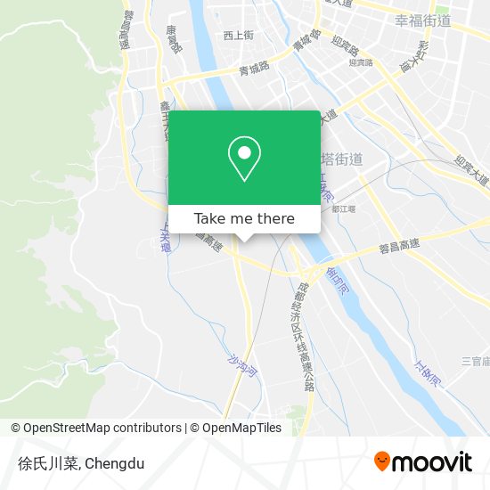徐氏川菜 map
