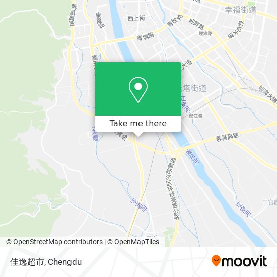 佳逸超市 map