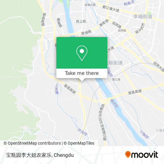 宝瓶园李大姐农家乐 map