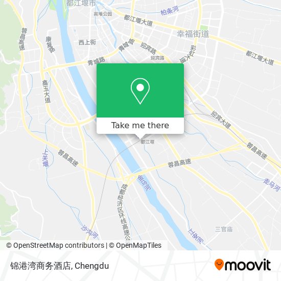 锦港湾商务酒店 map