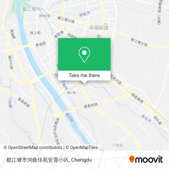 都江堰市河曲佳苑安置小区 map