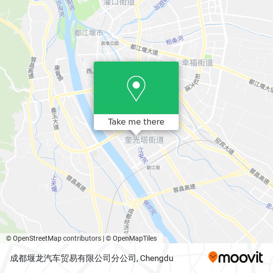 成都堰龙汽车贸易有限公司分公司 map