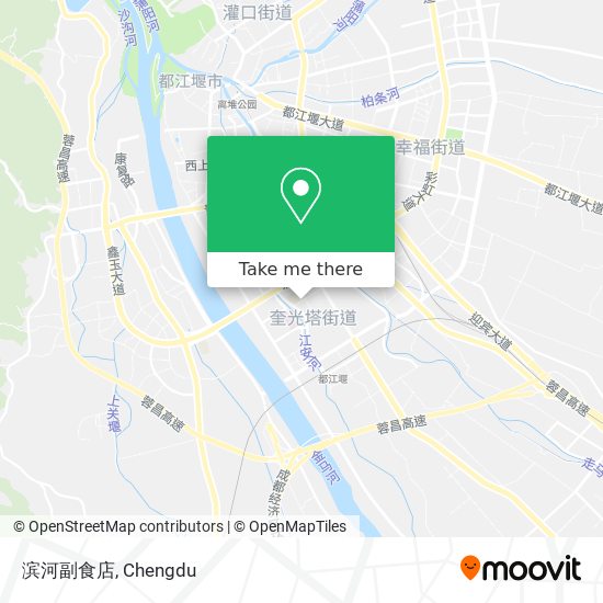 滨河副食店 map