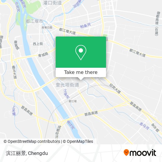 滨江丽景 map
