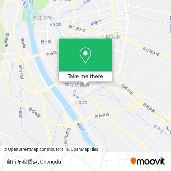 自行车租赁点 map