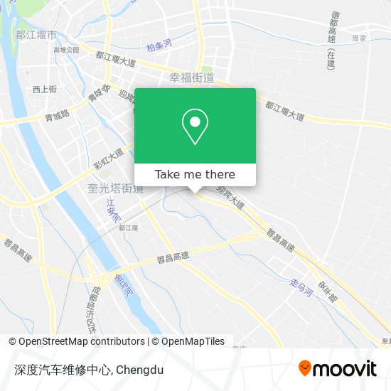 深度汽车维修中心 map