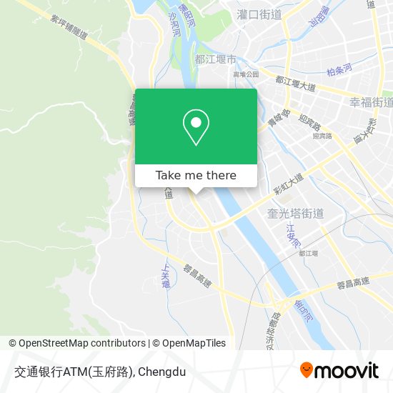 交通银行ATM(玉府路) map