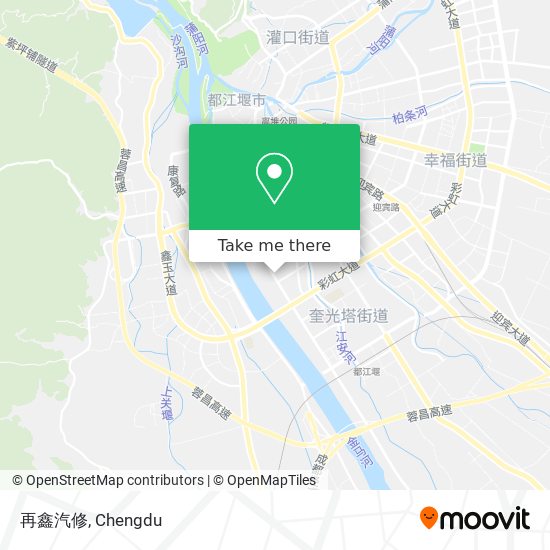 再鑫汽修 map