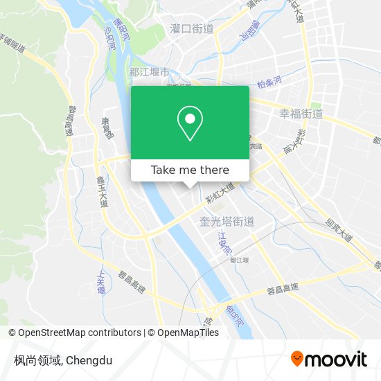 枫尚领域 map