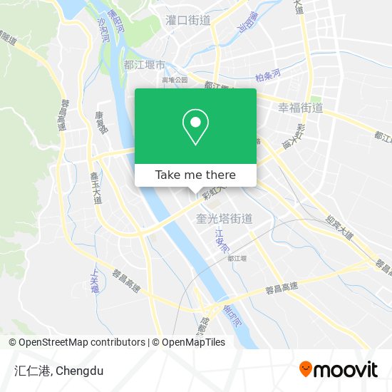 汇仁港 map