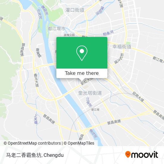 马老二香霸鱼坊 map