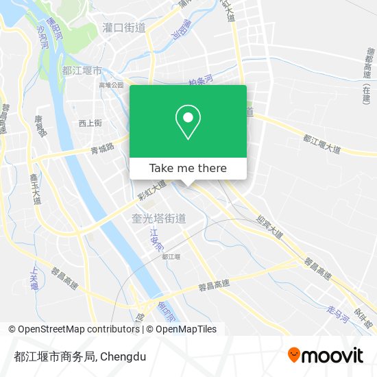 都江堰市商务局 map