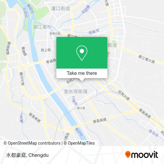 水都豪庭 map