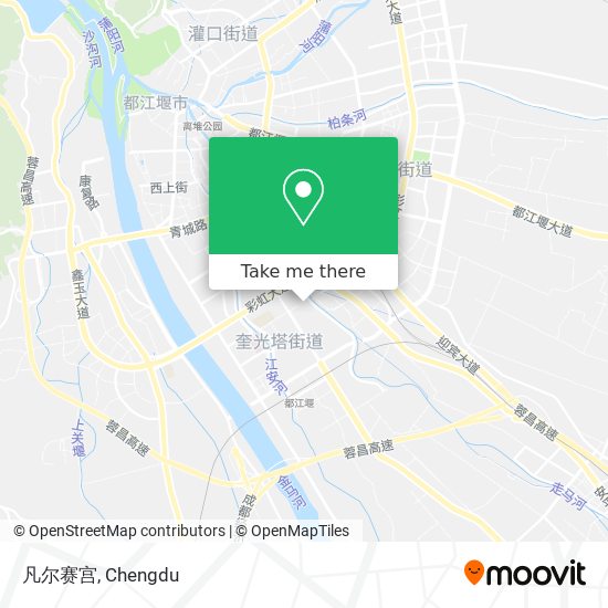 凡尔赛宫 map